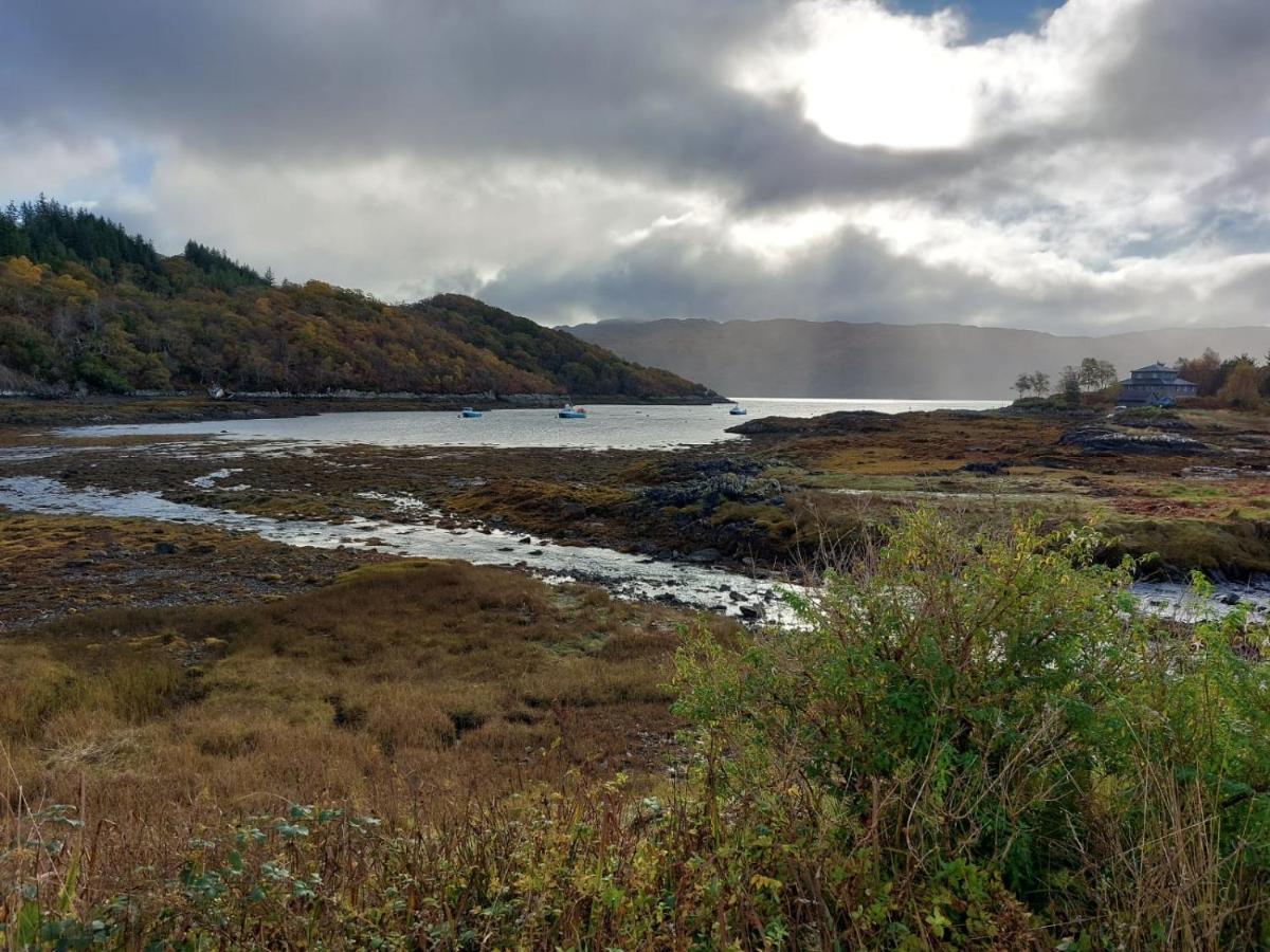 Impeccable 1-Bed Lodge in Salen Ardnamurchan Acharacle Exterior foto
