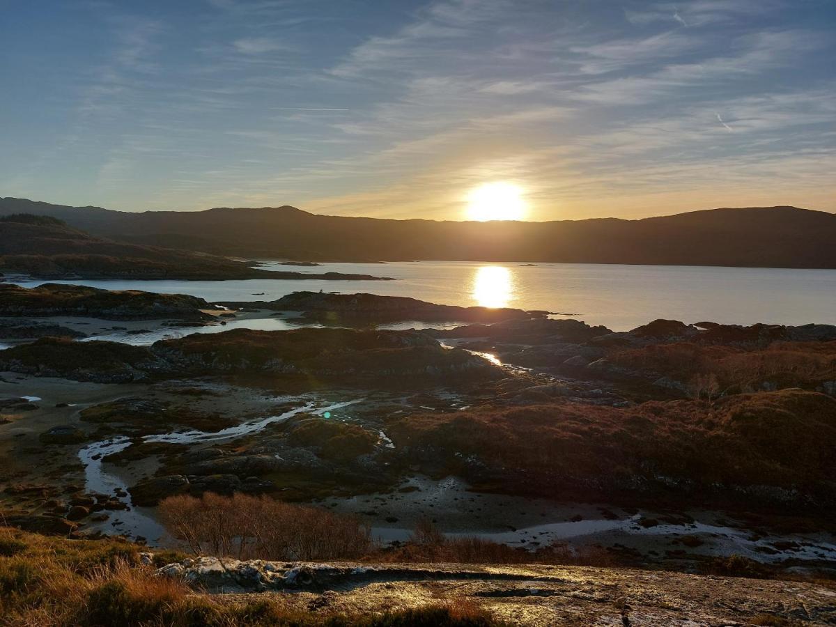 Impeccable 1-Bed Lodge in Salen Ardnamurchan Acharacle Exterior foto
